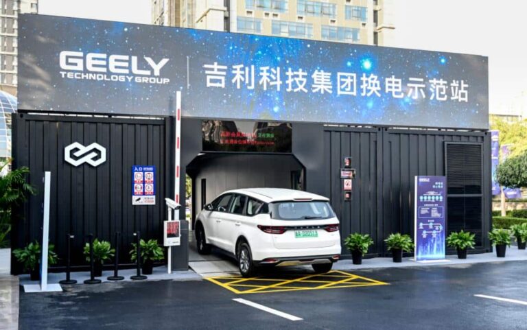 Geely signs deal with battery swap station operator to tap commercial vehicle market