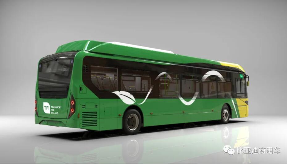 BYD gets first order for 200 pure electric buses from Ireland