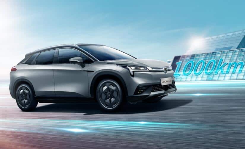 GAC Aion model boasting 1,000 km range completes summer tests