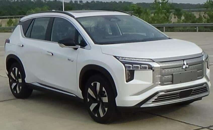 This is Mitsubishi's first EV model to be launched in China
