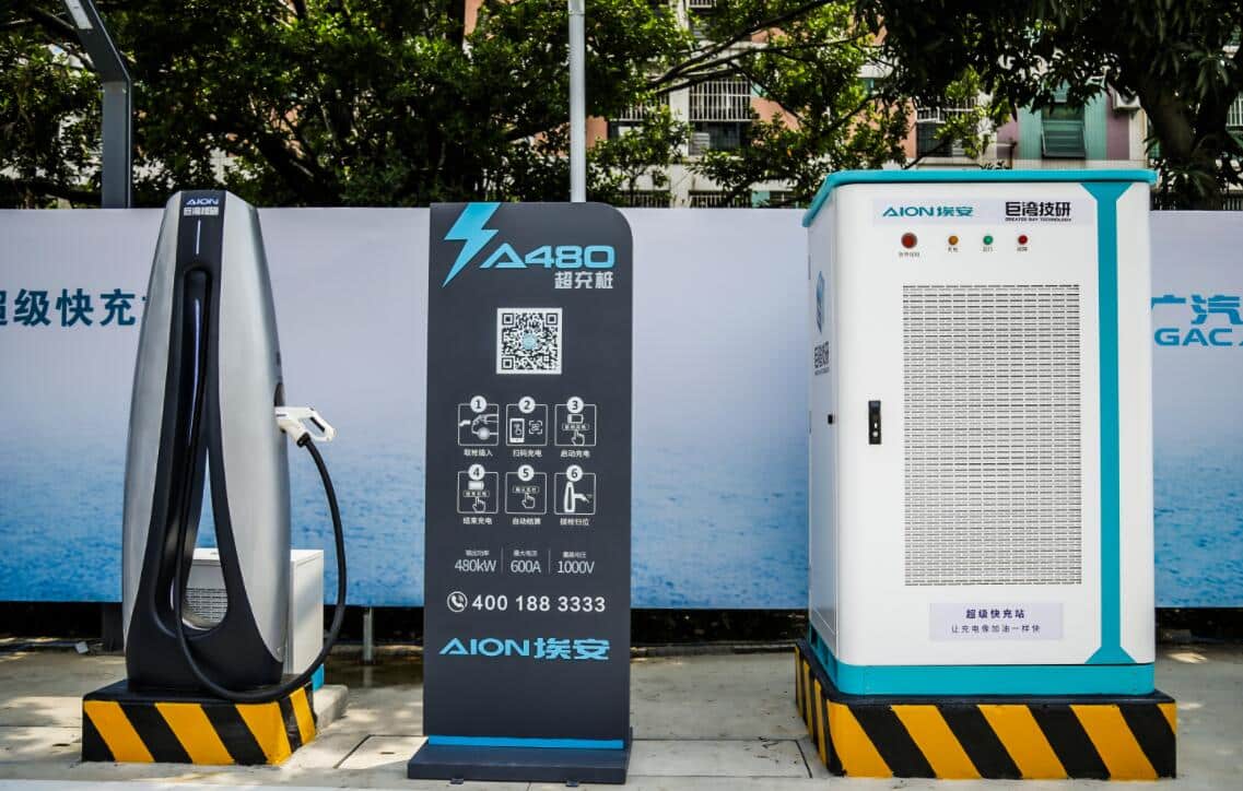 GAC Aion unveils super-fast charging technology that can go from 0 to 80% in 8 minutes
