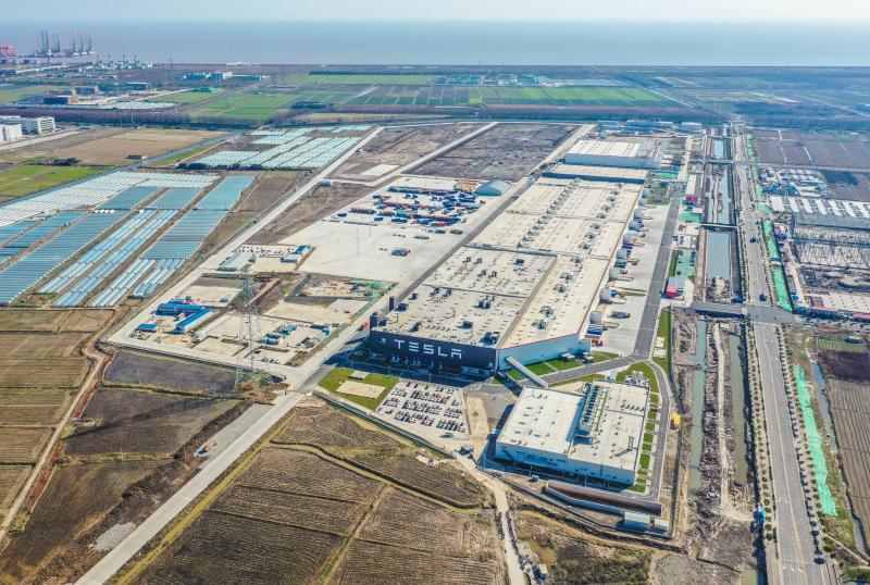 Tesla Shanghai plant reportedly reaches 450,000 units of annual production capacity