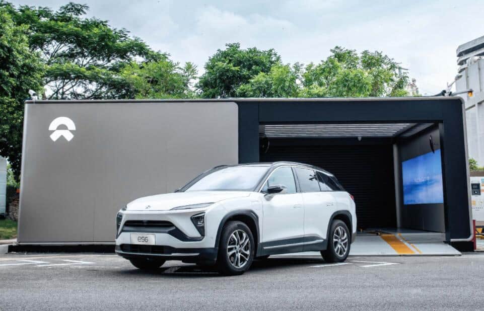 Nio's 361st battery swap station goes into operation