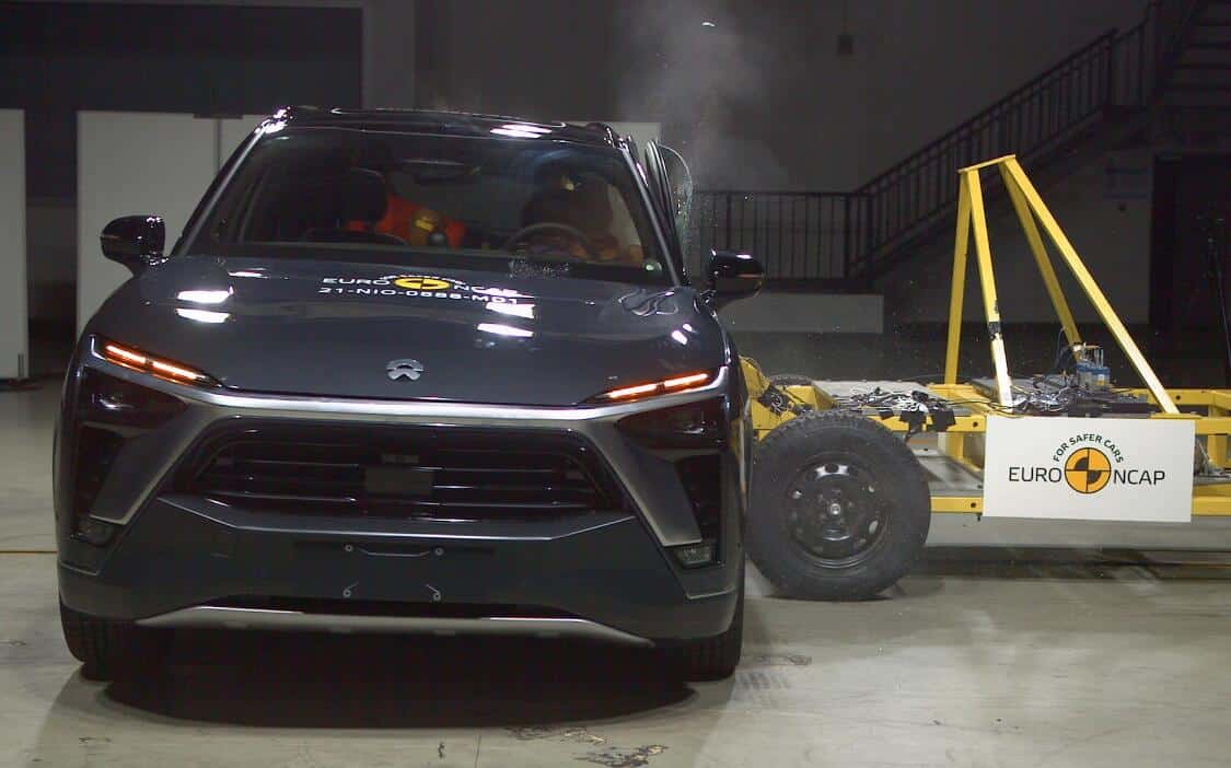 Nio ES8 gets 5-star safety rating in European crash test