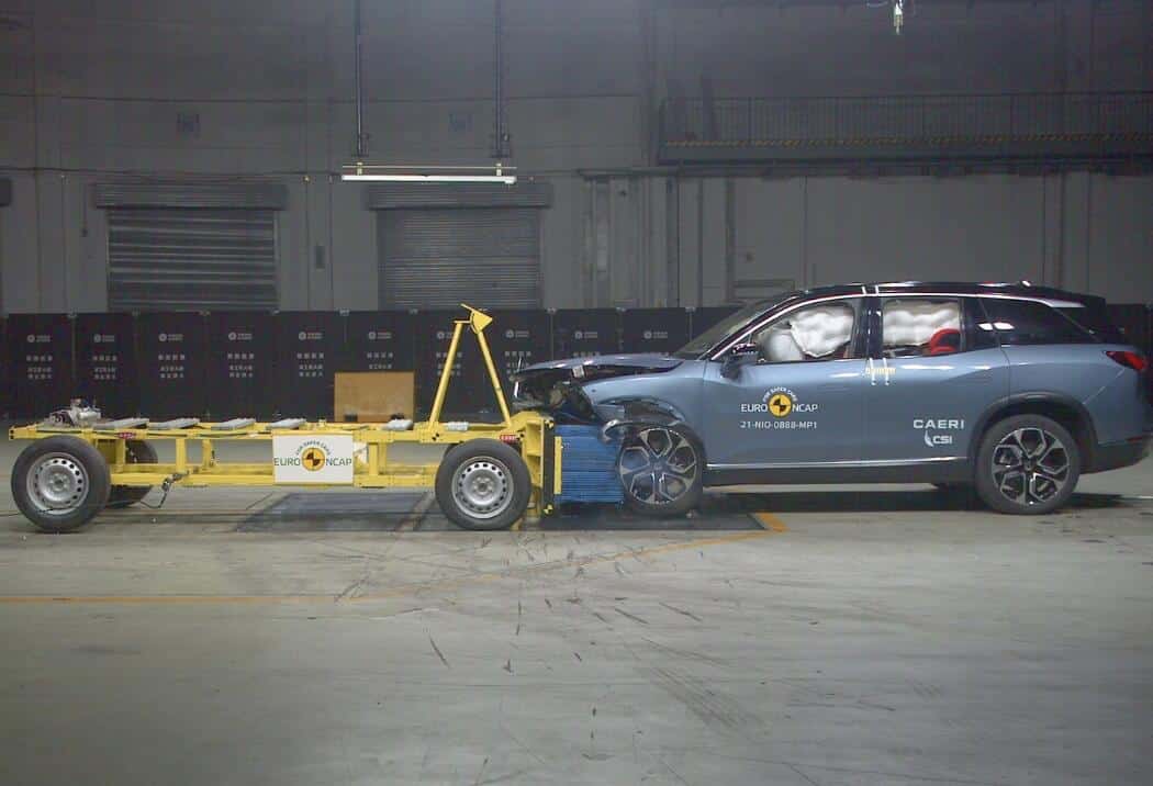 Nio ES8 gets 5-star safety rating in European crash test