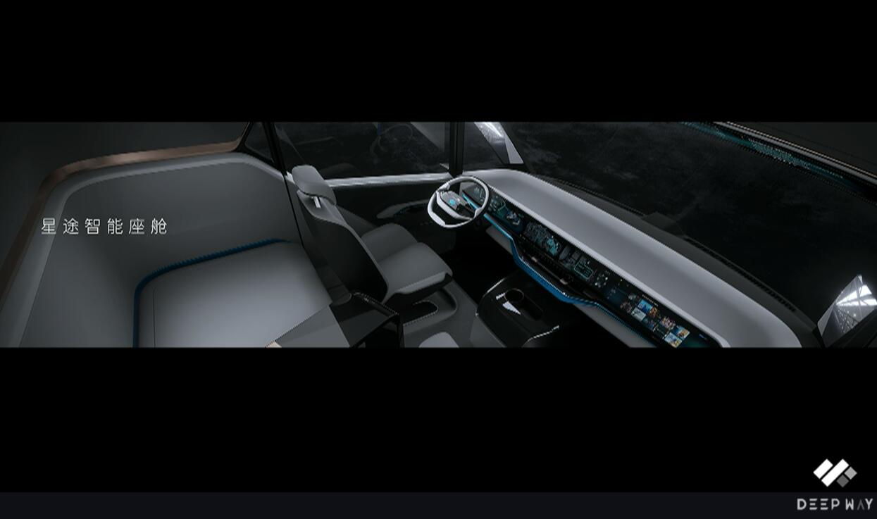 Baidu-backed DeepWay unveils heavy truck that can support up to L4 autonomous driving