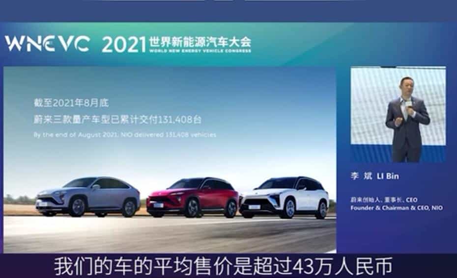 Nio's William Li expects China's NEV penetration rate to reach 20% next year