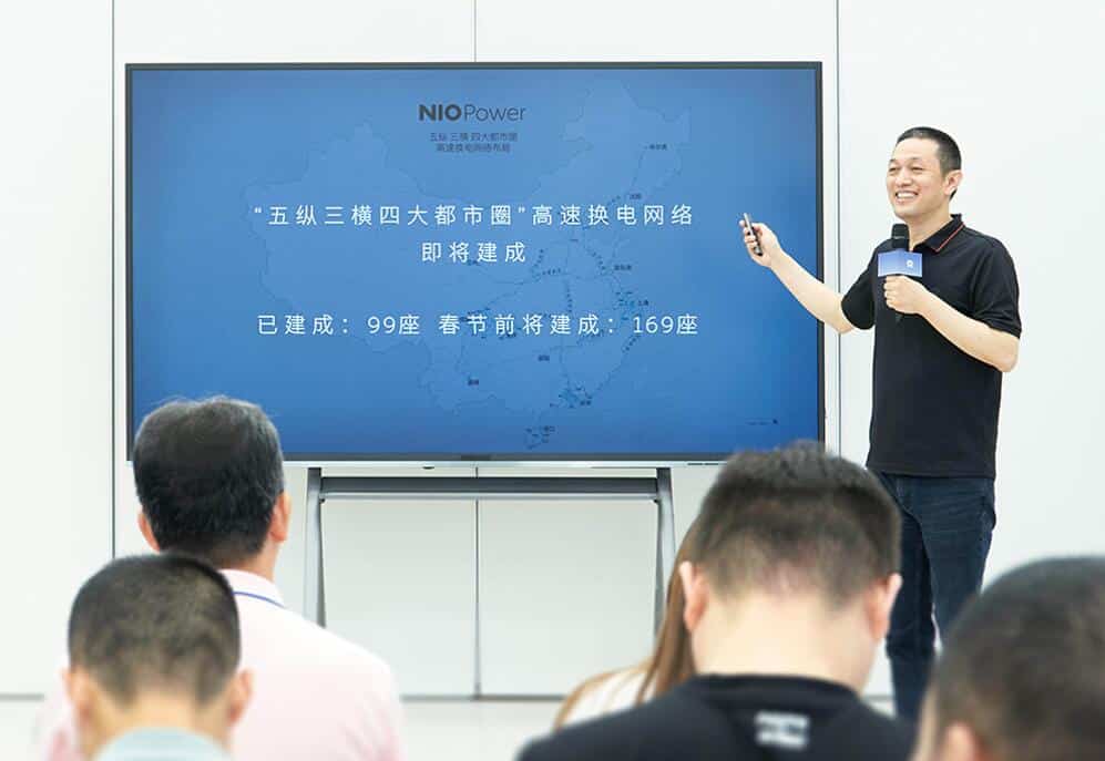 Nio unveils plan to boost its battery swap stations' coverage along highways