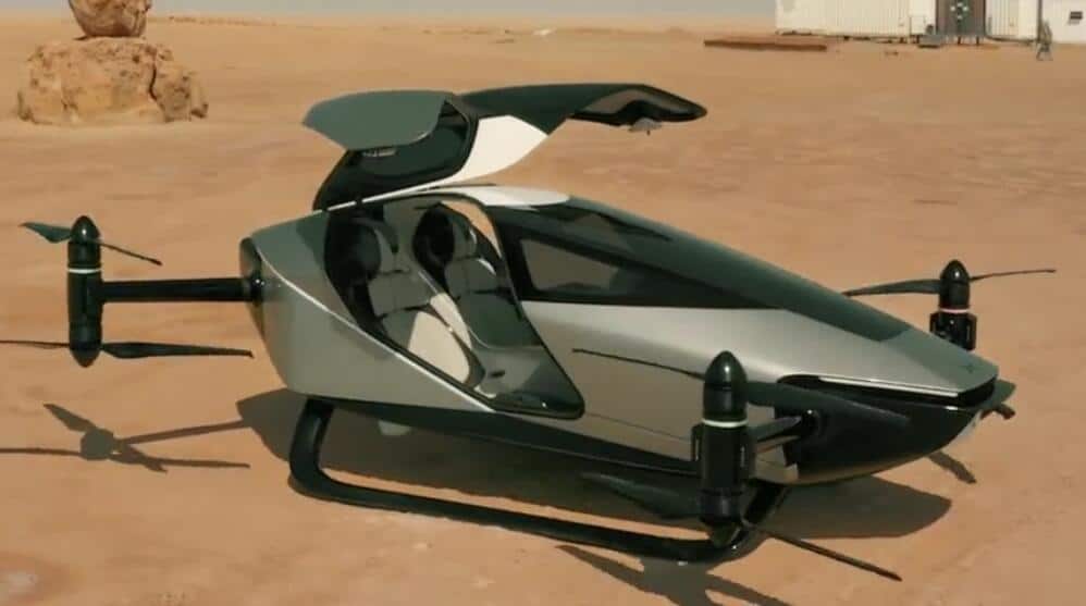 Xpeng completes performance tests of X2 flying car at 4,180-meter altitude