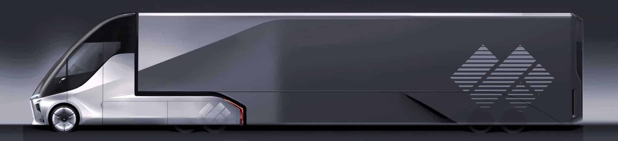 Baidu-backed DeepWay unveils heavy truck that can support up to L4 autonomous driving