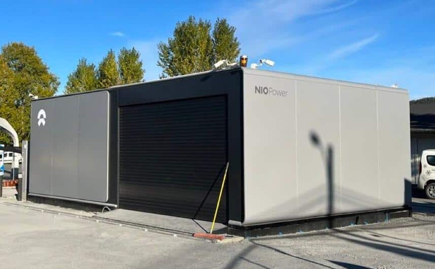 Nio's first swap station in Norway expected to open soon as construction completed