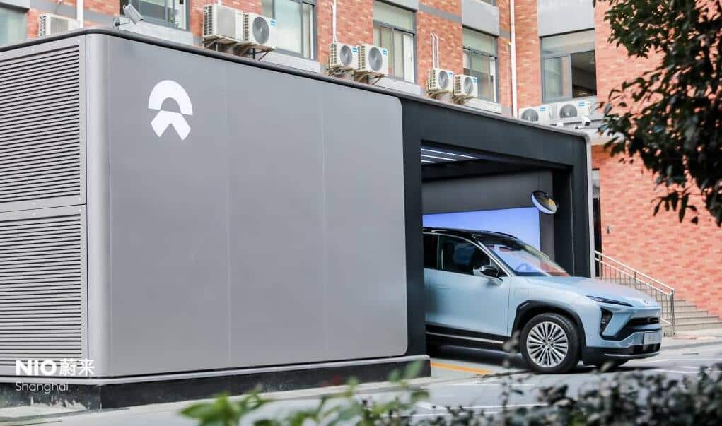 Nio adds 22 swap stations, bringing total to 598