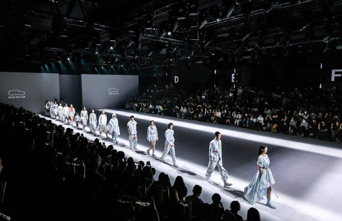 Nio Life's sustainable fashion brand Blue Sky Lab debuts at Shanghai Fashion Week