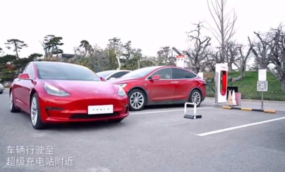 Tesla updates app in China to make it easier to unlock charging spaces