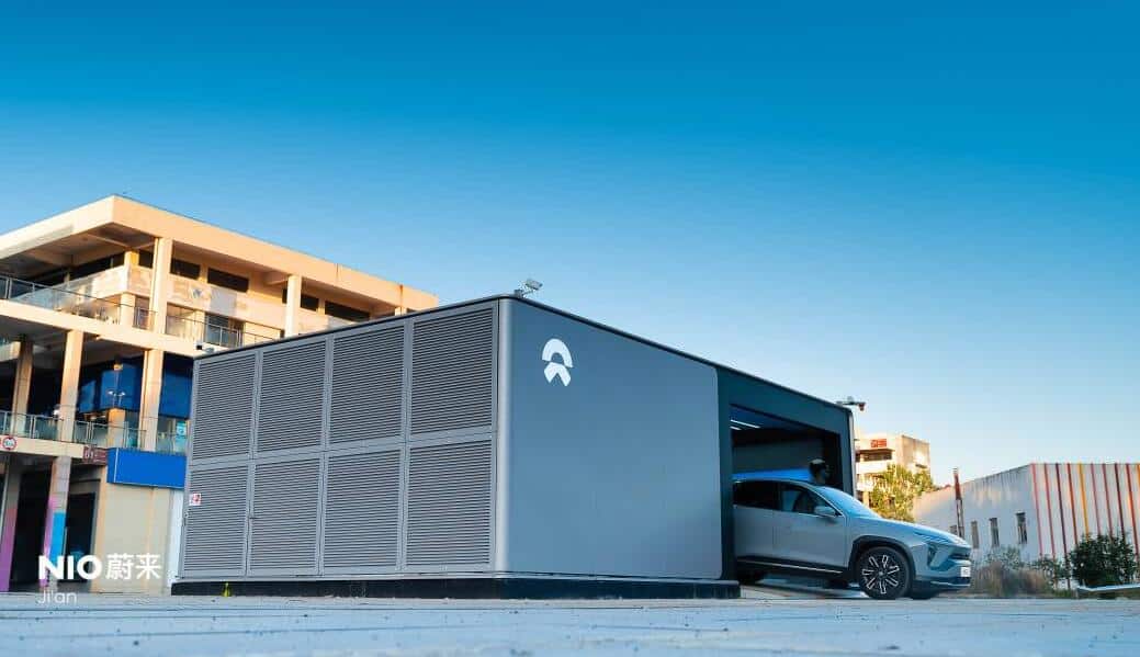 Nio adds 2 swap stations, bringing total to 613