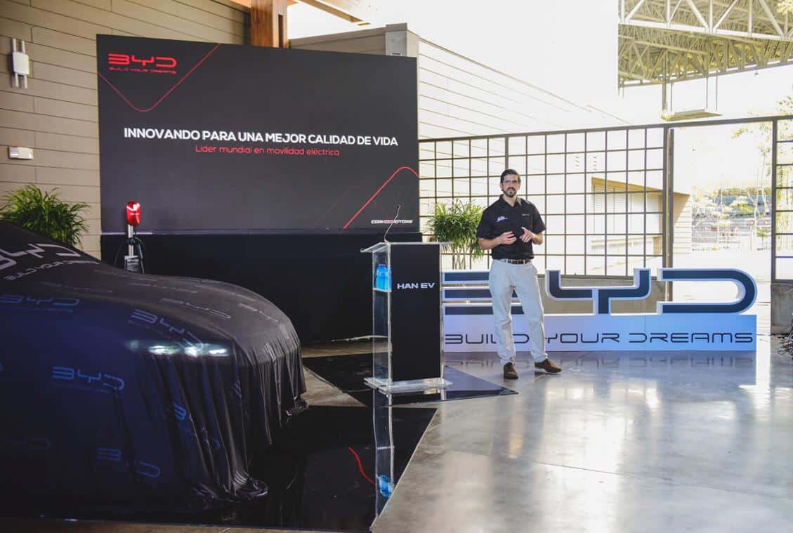 BYD launches its flagship Han EV in Costa Rica