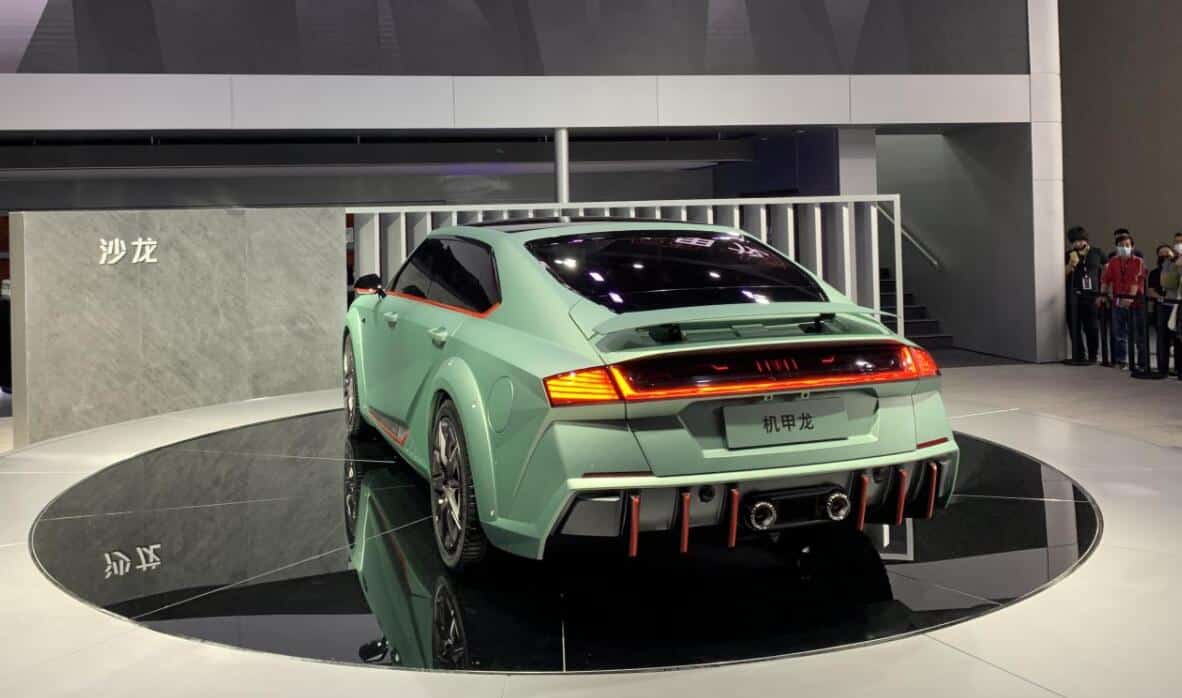 Great Wall Motor's premium EV brand Saloon unveils its first model with four LiDARs from Huawei