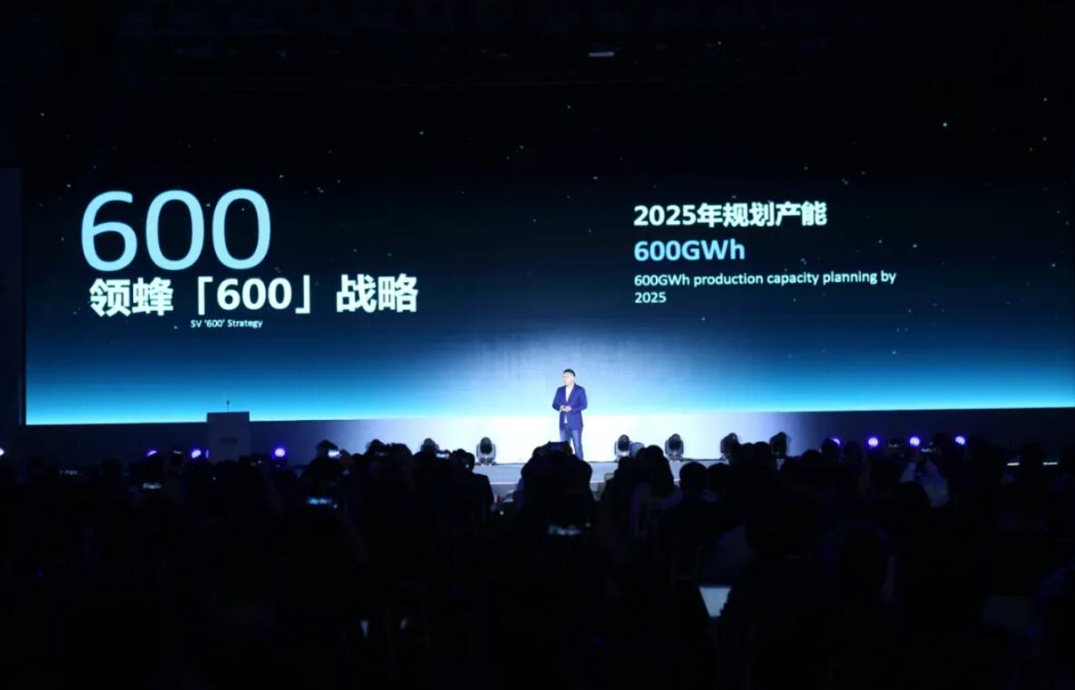 Svolt Energy nearly doubles its battery capacity target to 600 GWh by 2025