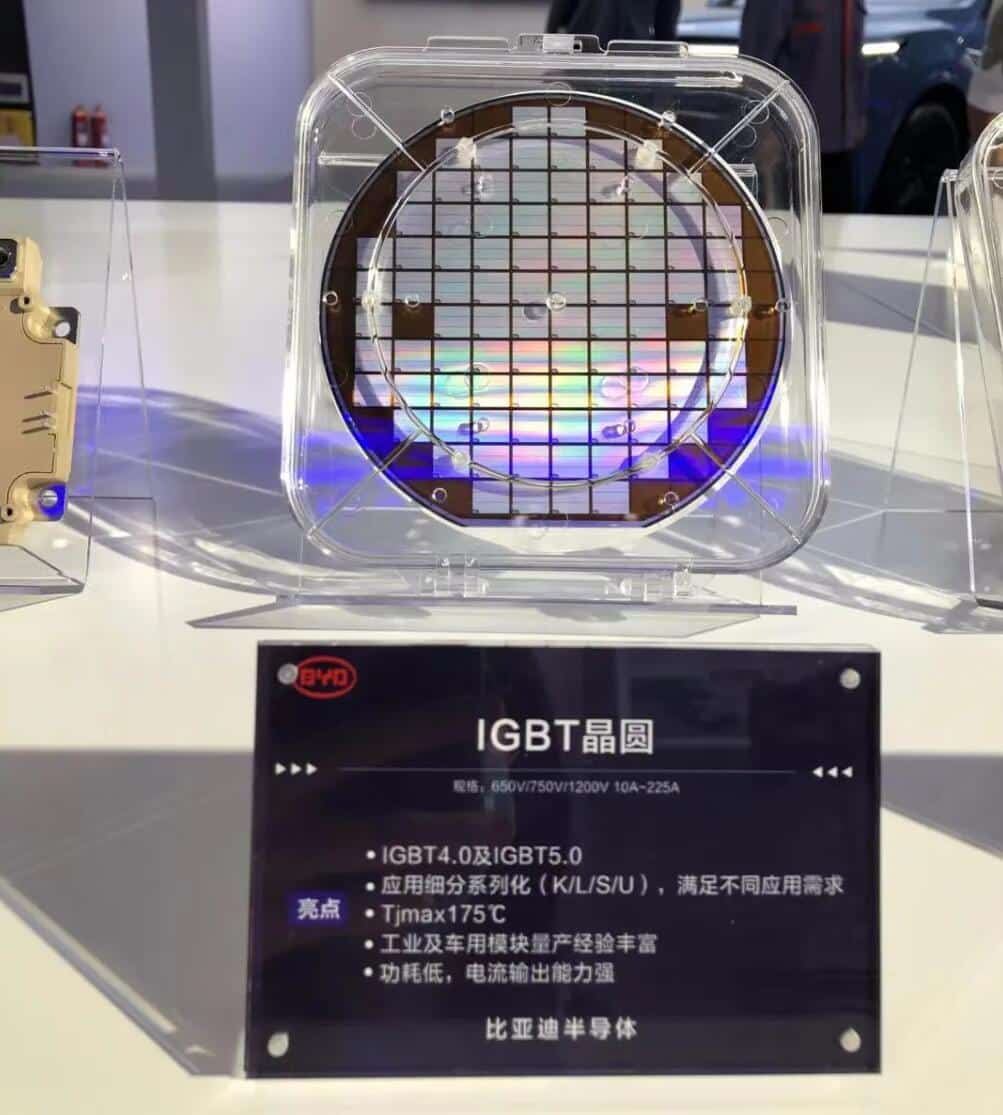 BYD reportedly starts buying IGBT modules from suppliers besides its semiconductor unit