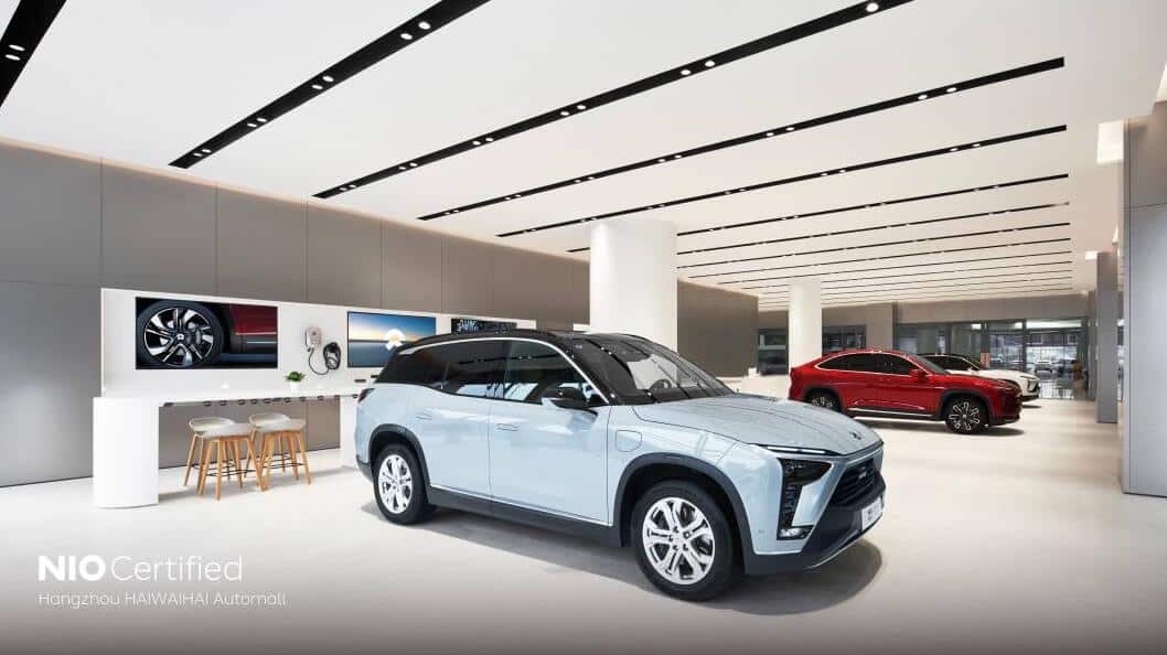 Nio makes major upgrade to its used car business, opens first exclusive showroom