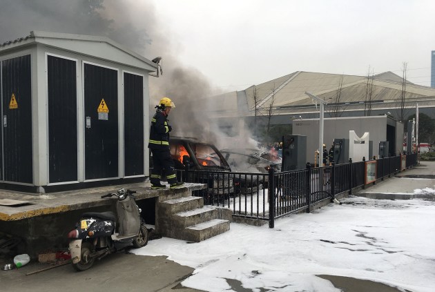 EV fire puts Tesla, Nio, BYD in spotlight, even though none of them really relevant