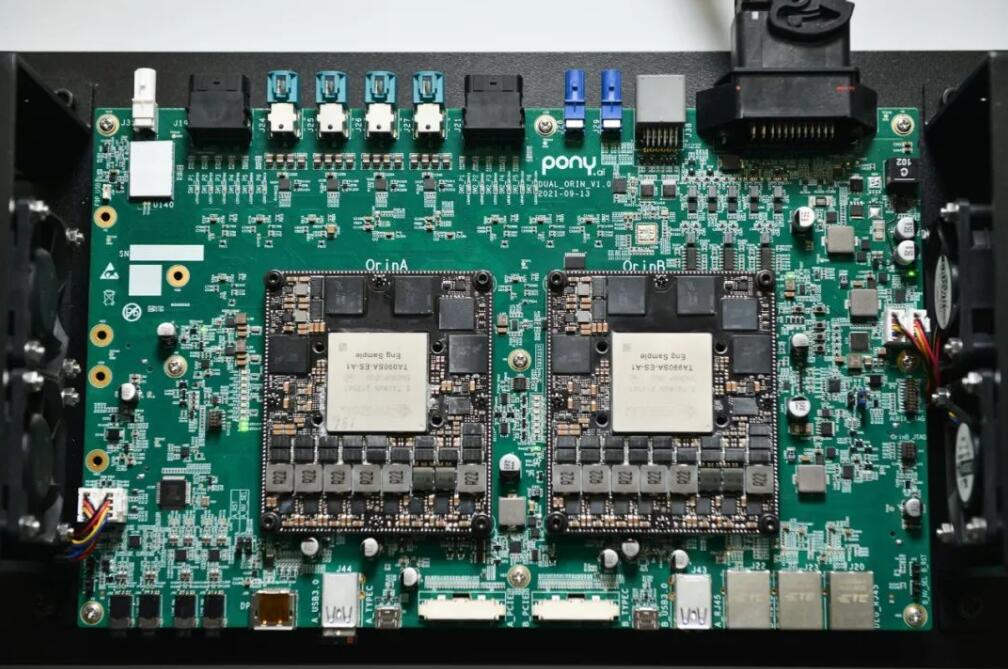 Self-driving startup Pony.ai unveils computing unit based on Nvidia DRIVE Orin chip