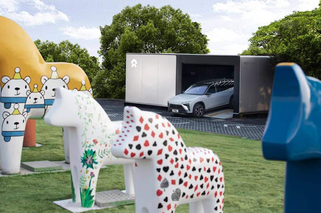 Nio partners with IKEA, 800th swap station in China goes online