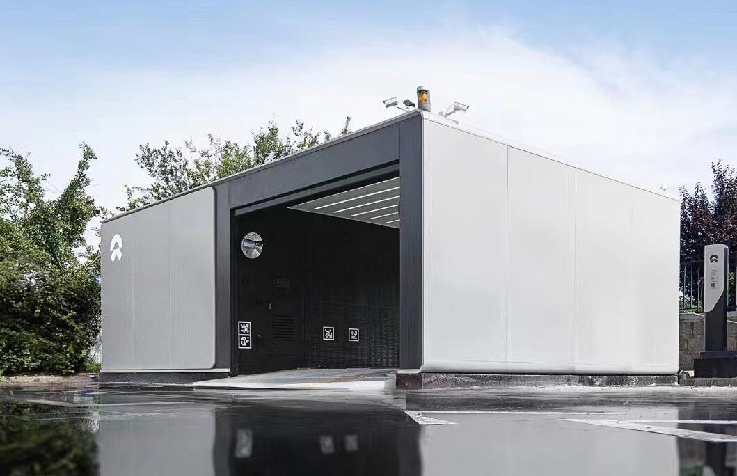 Nio's first swap station in Norway goes into operation