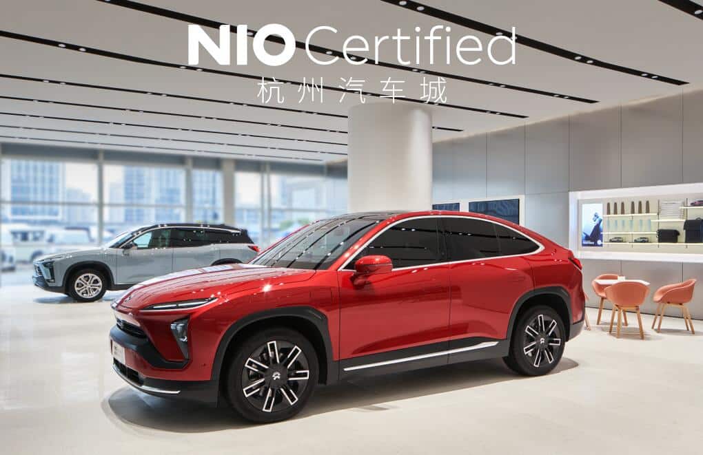Nio makes major upgrade to its used car business, opens first exclusive showroom