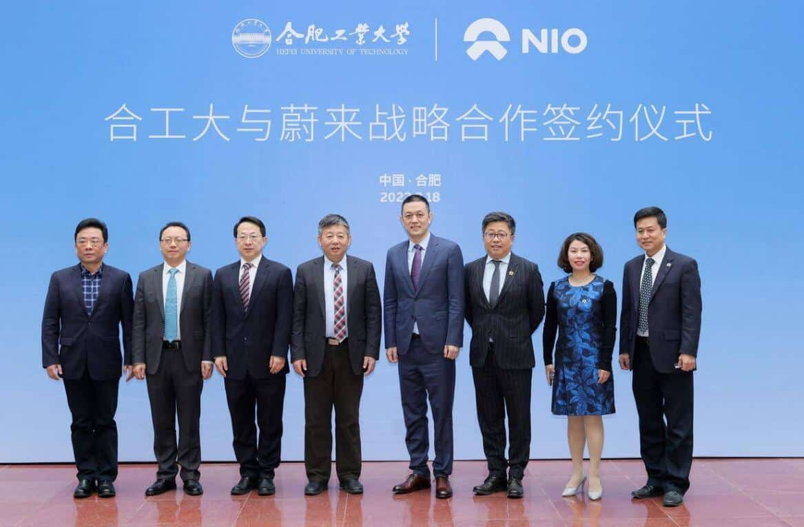 Nio partners with another university, will establish innovation institute focused on forward-looking technologies