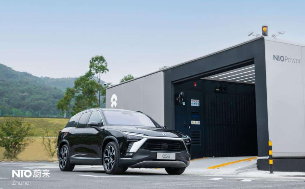 Nio adds 1 swap station, first this month