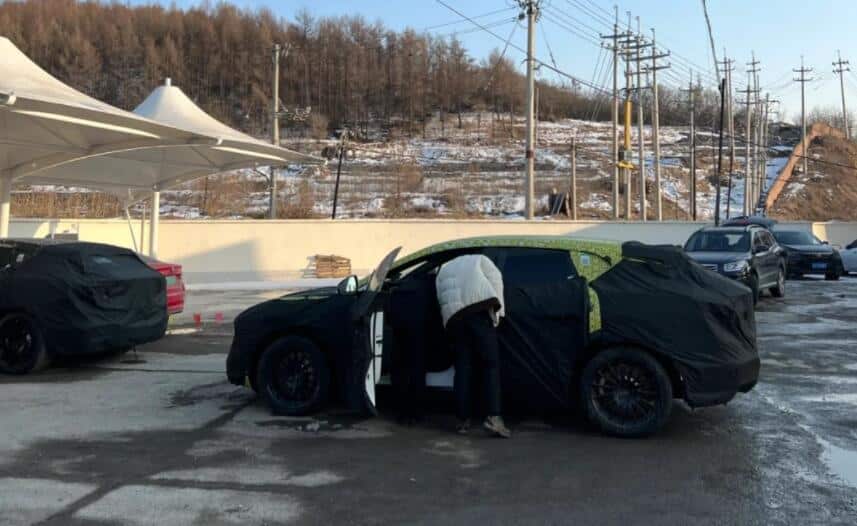 Spy photos show Lotus doing road testing of Type 132 SUV