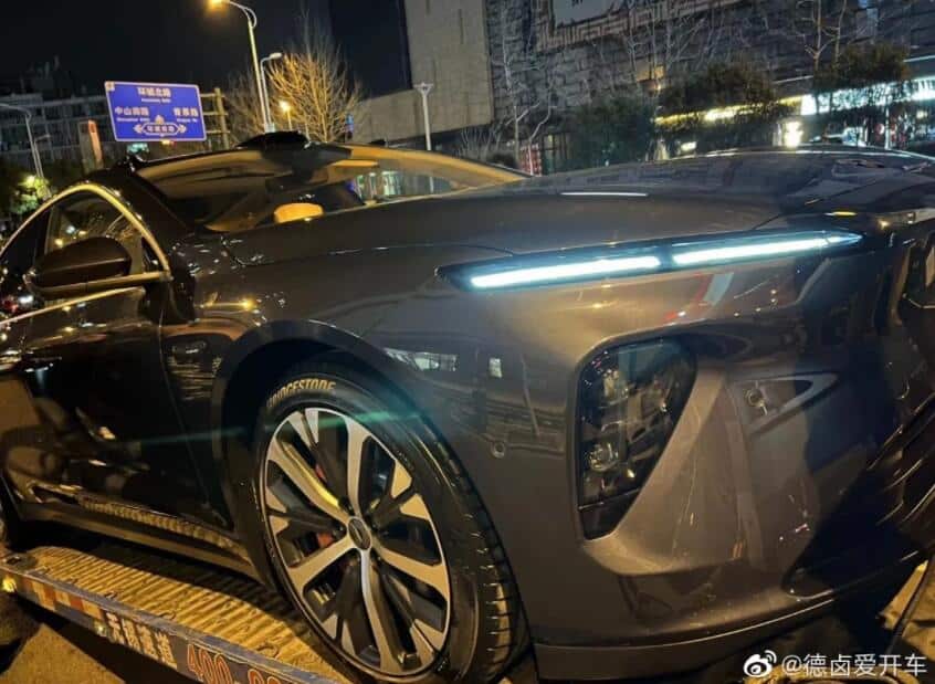 Nio sending ET7 show cars to stores in China