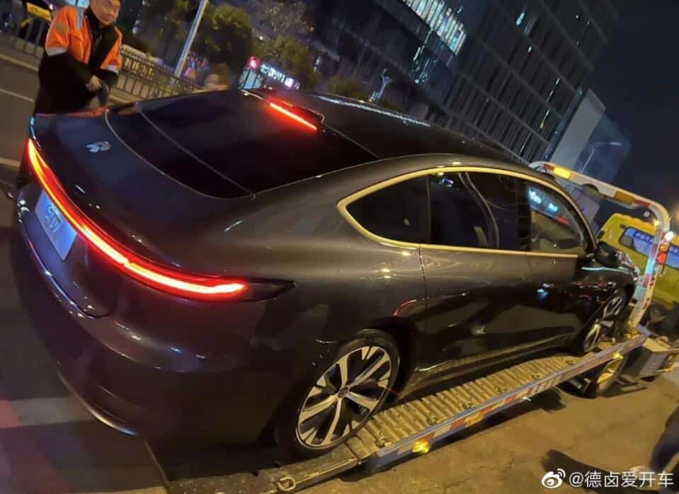 Nio sending ET7 show cars to stores in China