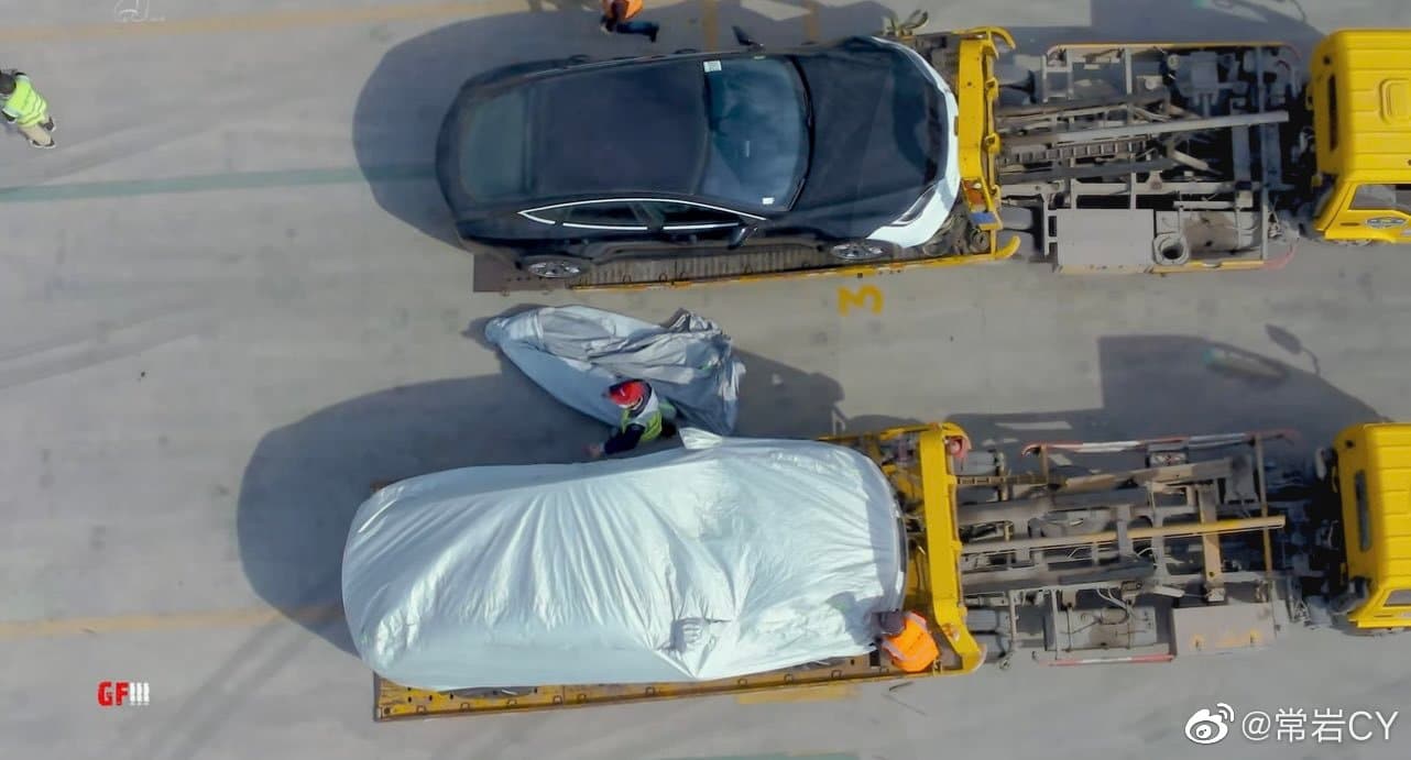 Refreshed Model S and Model X spotted at Tesla Shanghai plant