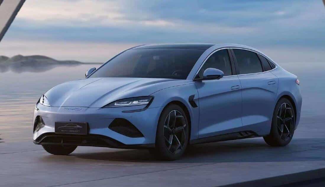 BYD releases images of Seal model as official launch nears