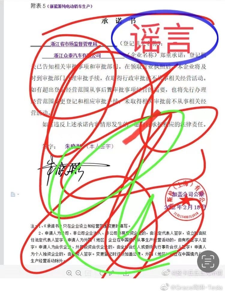 Tesla exec denies EV maker has acquired troubled Chinese carmaker Zotye