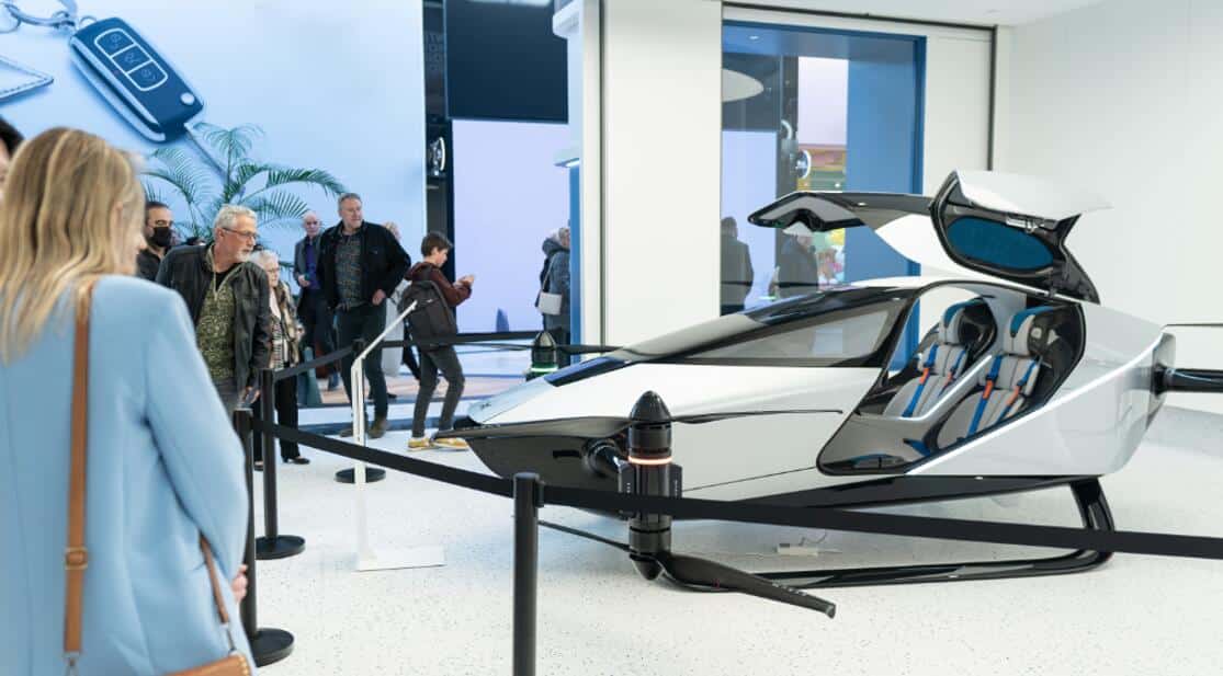 Xpeng's HT Aero sees X2 flying vehicle debut in Europe