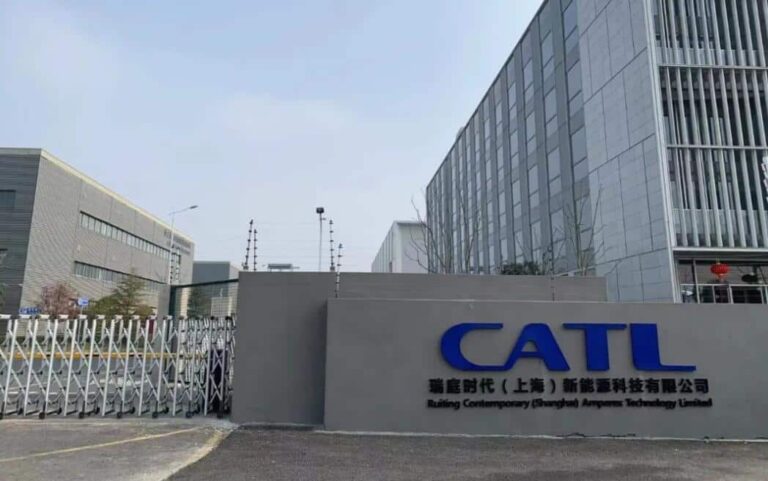 CATL's Shanghai plant has resumed production