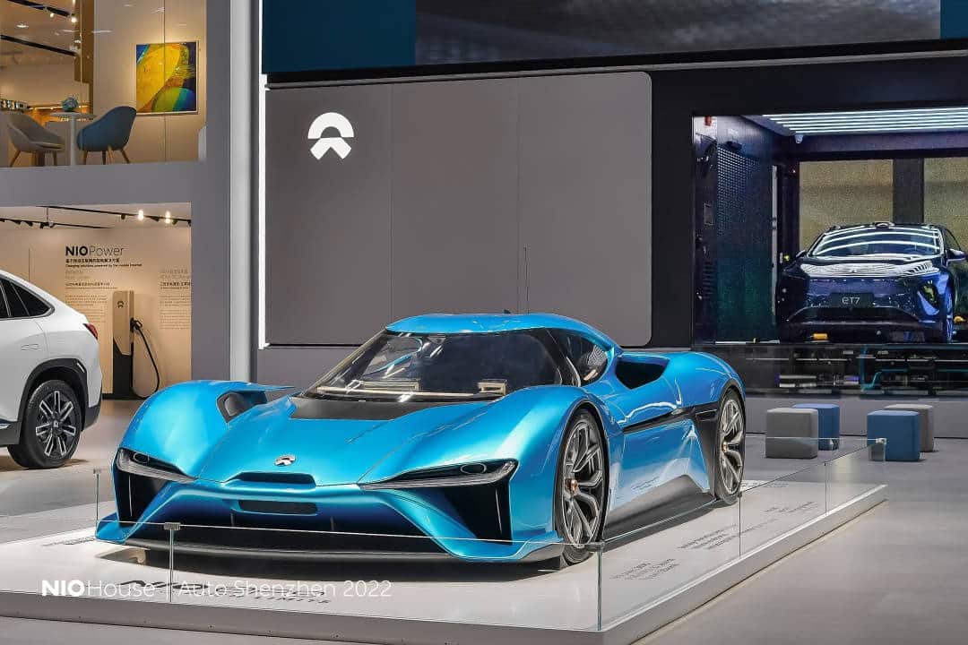 Nio brings its full lineup of models to Auto Shenzhen 2022