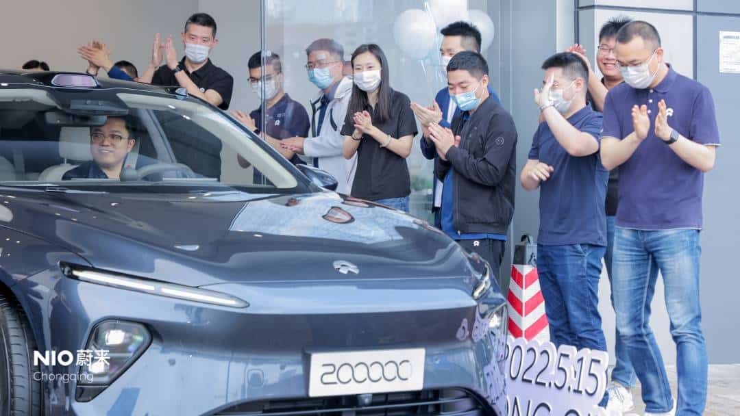 Nio's total deliveries reach 200,000 units