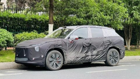 More spy photos of Nio ES7 revealed ahead of planned unveiling in late May