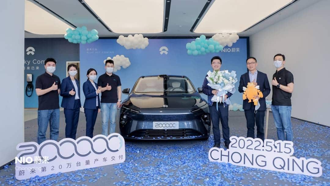 Nio's total deliveries reach 200,000 units