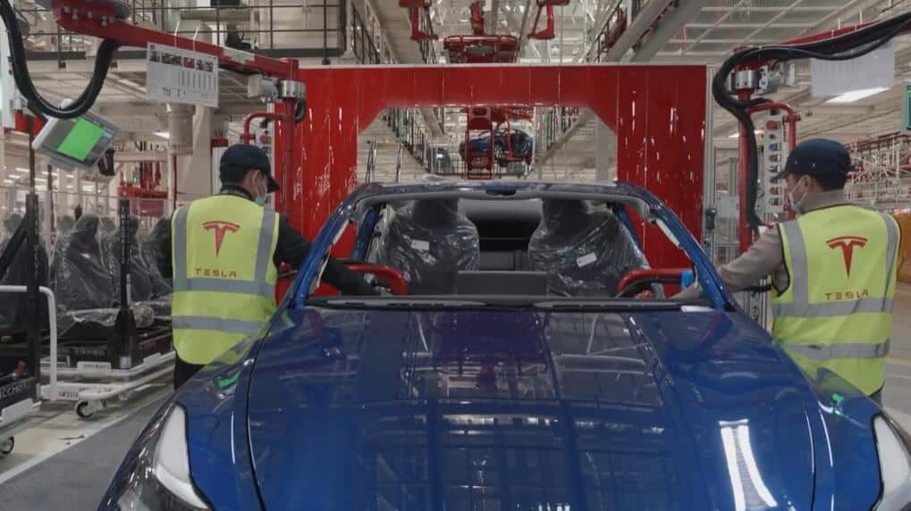 Tesla reportedly suspends production at Shanghai plant again due to supply issues