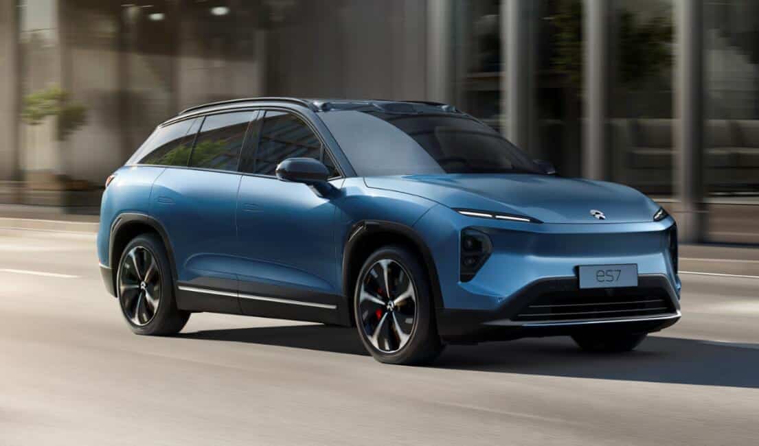 Nio rises 6.6% in Hong Kong after ES7 launch and refresh of existing models