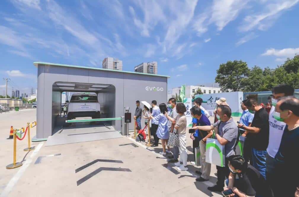 CATL expands its battery swap service to Hefei