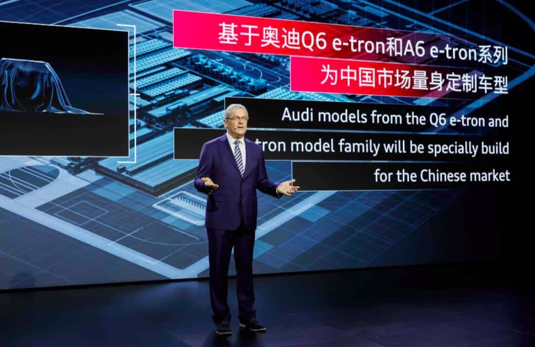 Audi breaks ground on first facility dedicated to pure electric vehicle production in China