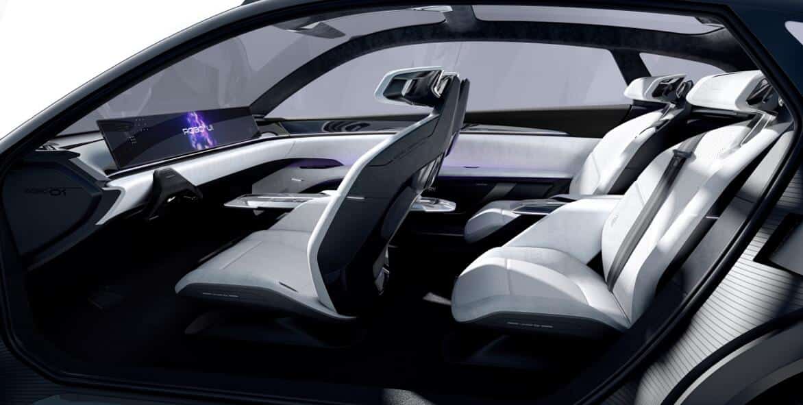 Jidu unveils ROBO-01, a robot car concept with futuristic design