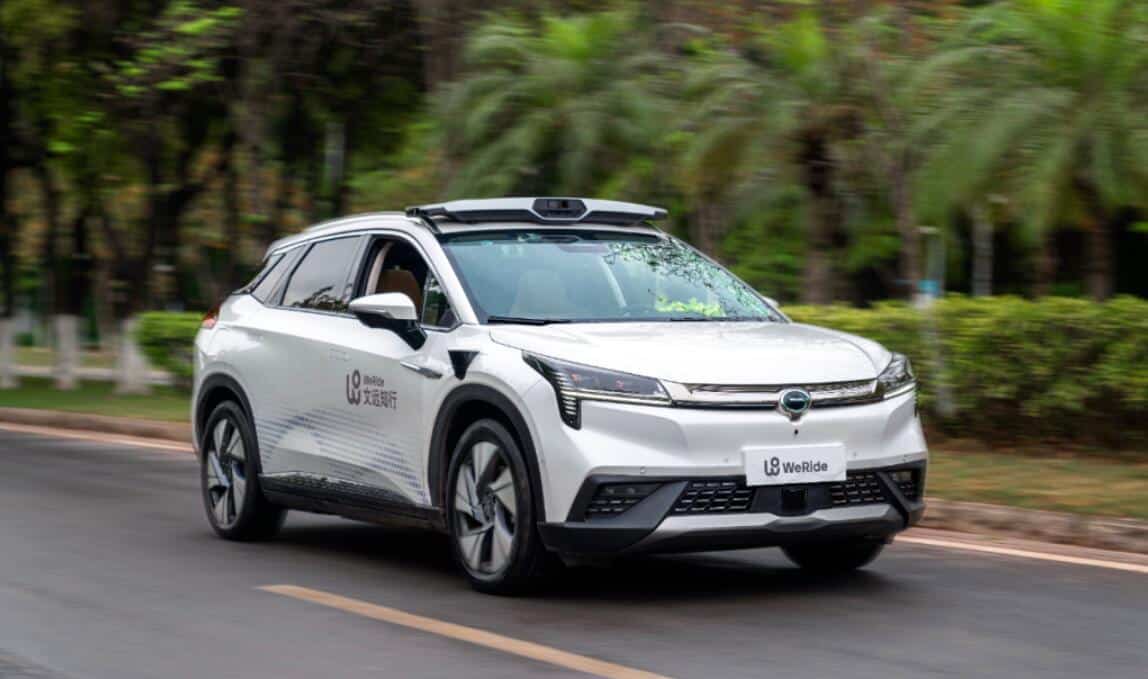 WeRide unveils smaller, lower-cost self-driving sensor suite