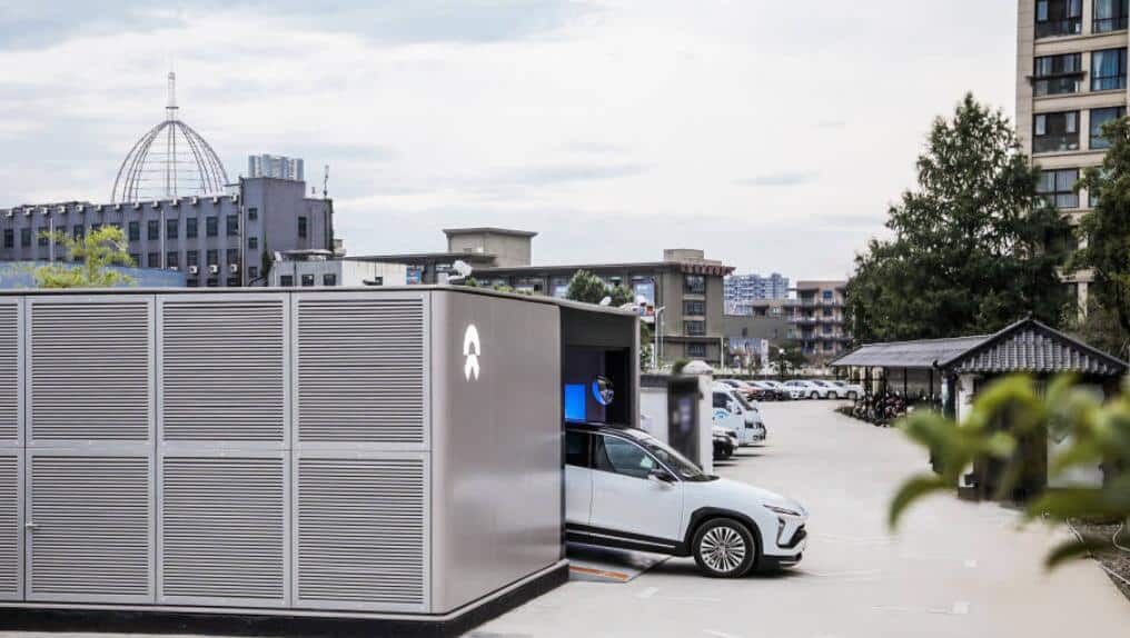 Nio may build dedicated swap stations for other brands in the future, president says